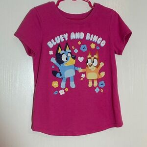 Jumping‎ Beans Bluey and Bingo Kids T-Shirt Pink Size 6